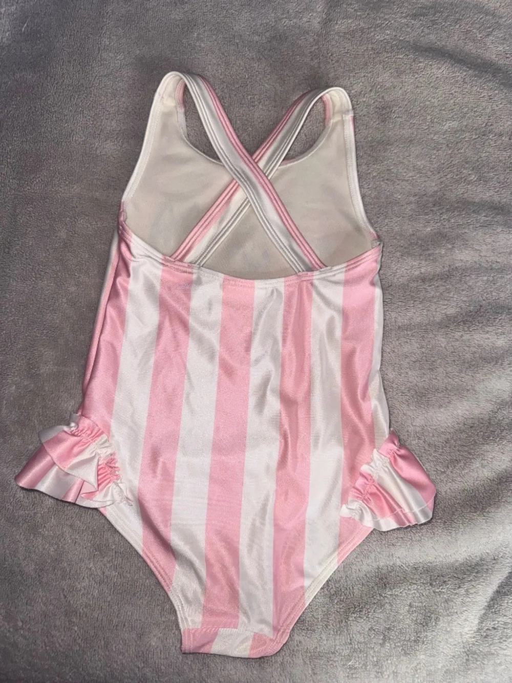 Bluey pink stripped one piece swimsuit